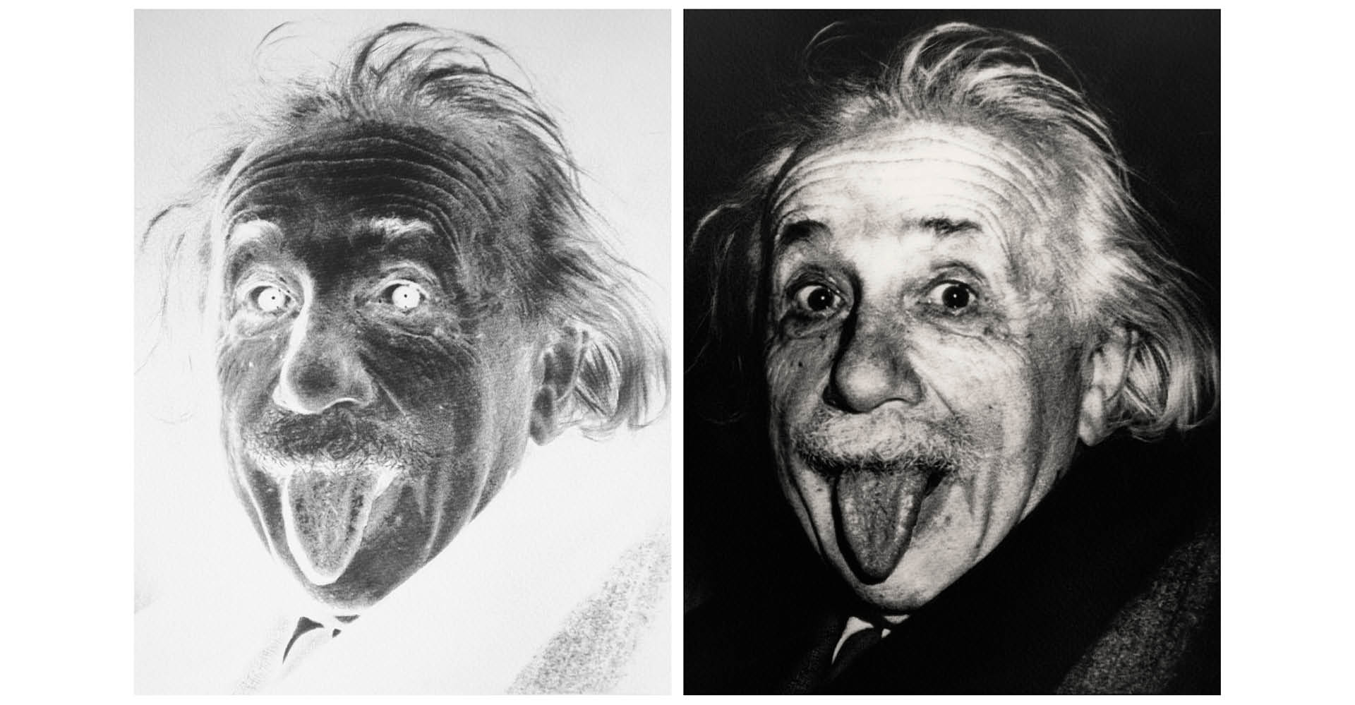 Portrait－Albert Einstein-2